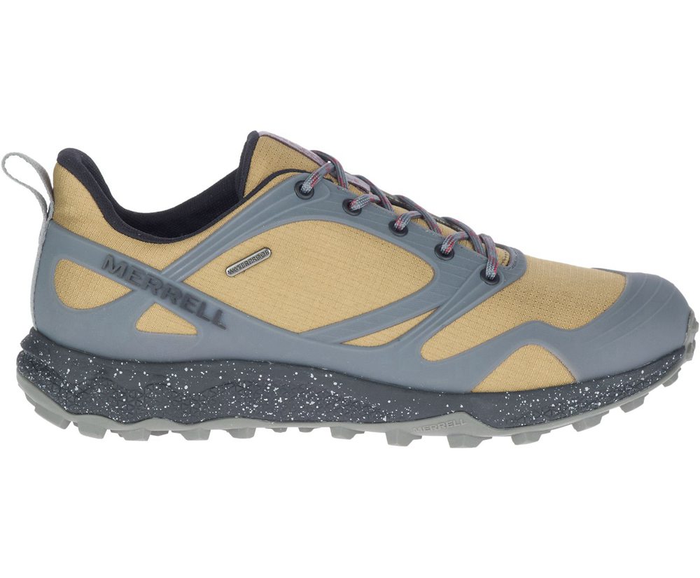 Merrell Vandresko Herre - Altalight Waterproof - Gul/Grå - KLG547061